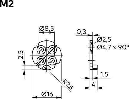 Nährwerte und Zutaten Dormakaba Zylindermitnehmer KABA