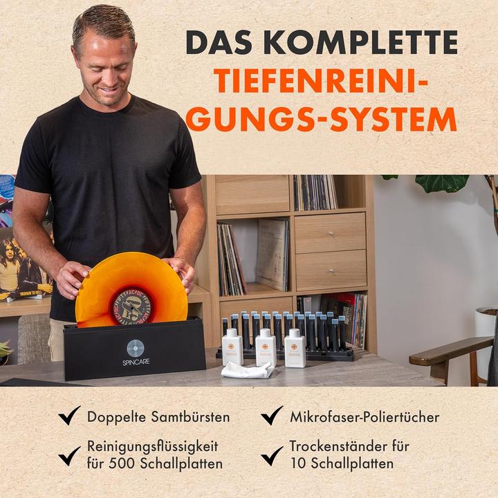 Produktbild Curea Medical Schallplatten-Reinigungssystem (Plattenspieler Reinigung)