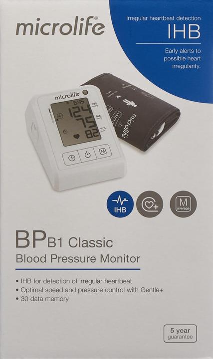 Image du produit Microlife Tensiomètre B1 Classic (1 pc)