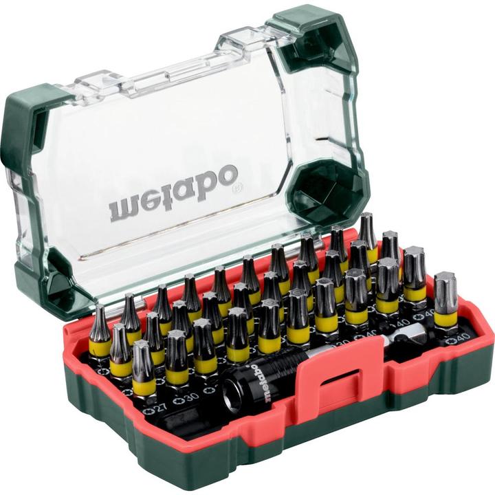 Actual product image Metabo Bit set 32 pieces 62670900 Inne (Hexagon socket TX)