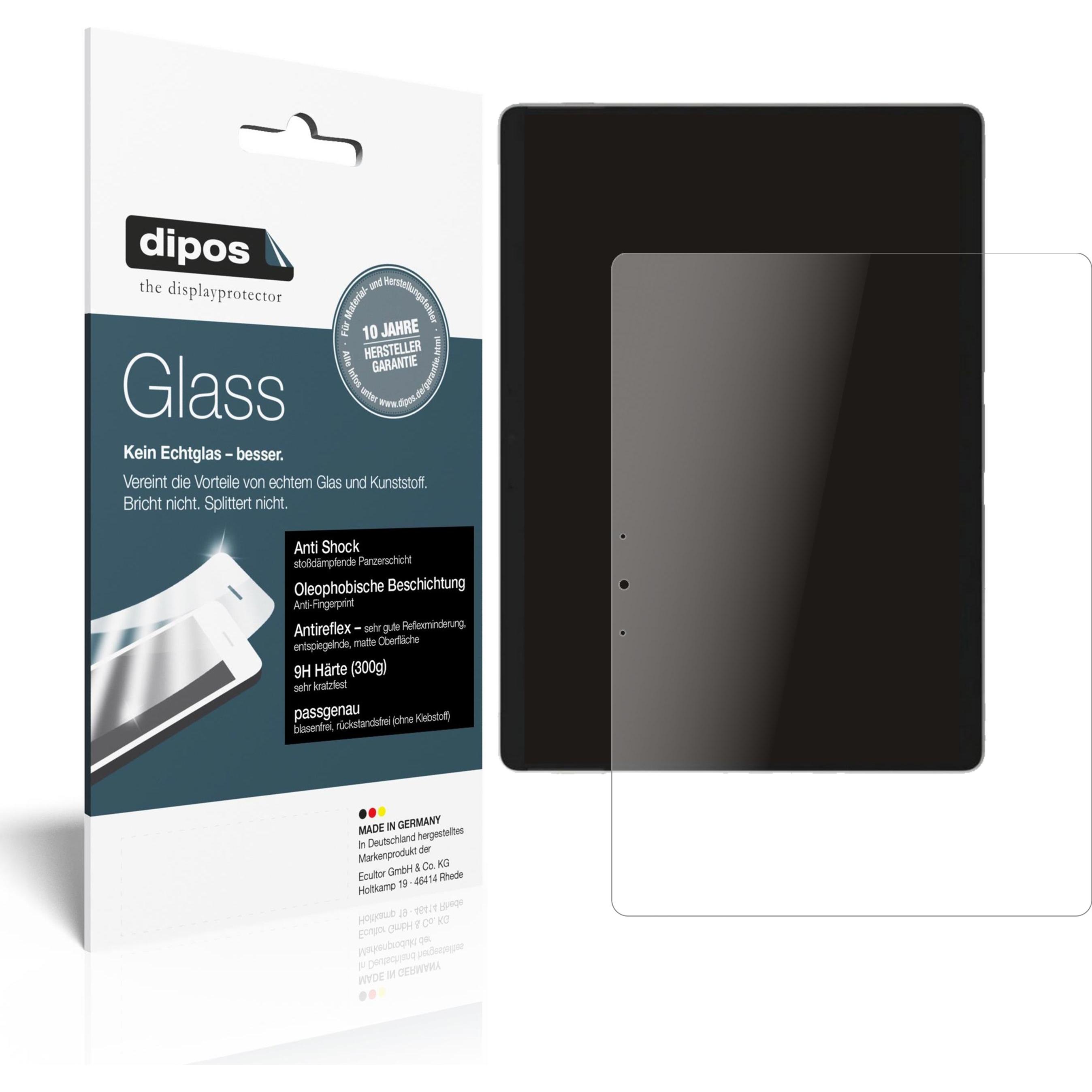 Dipos Displayschutz Anti-Shock (2 Stück, Microsoft Surface Pro 8), Tablet Schutzfolie