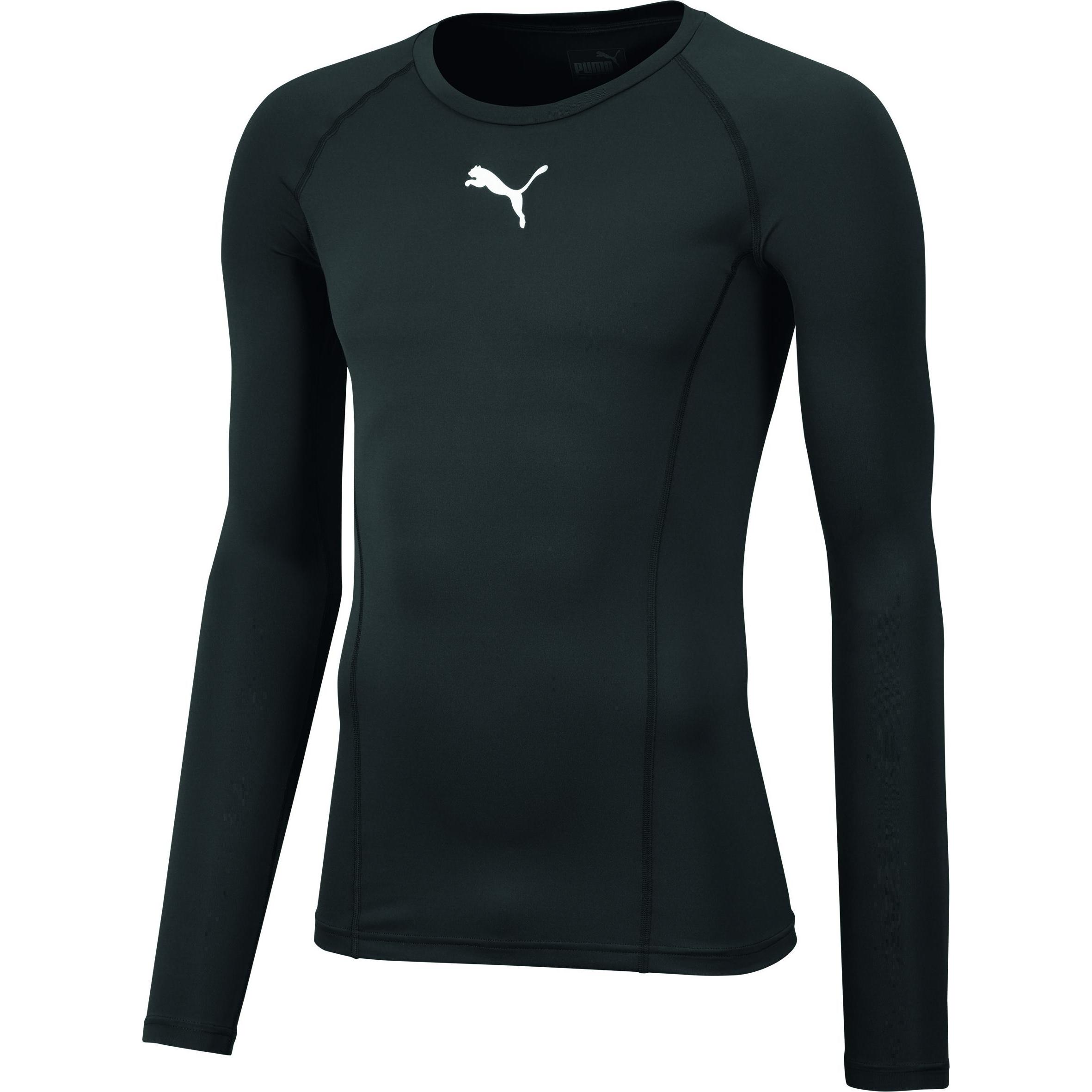 Thumbnail - Puma, Herren, Sportshirt, LIGA Baselayer Tee LS-655920 (M), Weiss, M