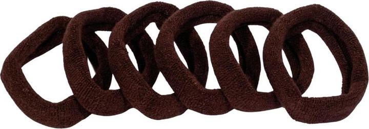 Immagine prodotto Herba Fascetta per capelli ecologica, marrone, Ø 5 cm, 6 pezzi.