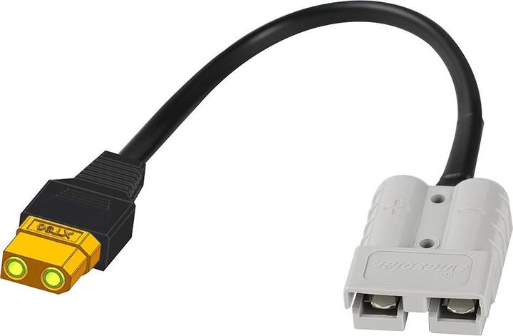 Actual product image Offgridtec ® Adapter cable Anderson to XT90 20cm (Solar system mounting material)