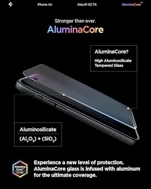 Actual product image Spigen tR EZ-FIT (2 pcs., Apple iPhone Air)