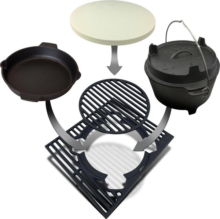 Produktbild Grillfürst X-Rost System Gusseisen