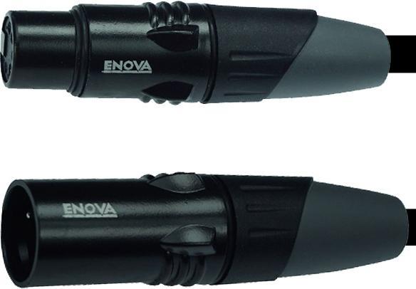 Actual product image Enova XLR male/female cable 5m (5 m, XLR Cables)