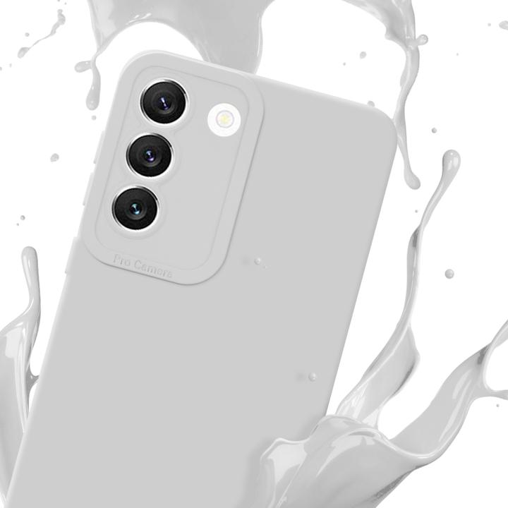 Productafbeelding Cadorabo Hoesje voor Samsung Galaxy S22 in TPU Fluid LM162 Style (Samsung Galaxy S22+)