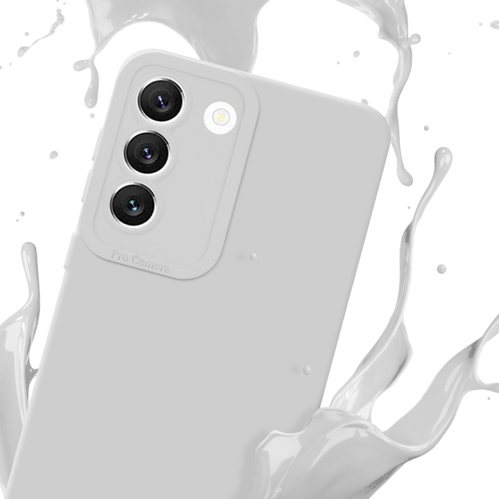 Actual product image Cadorabo Case for Samsung Galaxy S22 in TPU Fluid LM162 Style (Samsung Galaxy S22+)