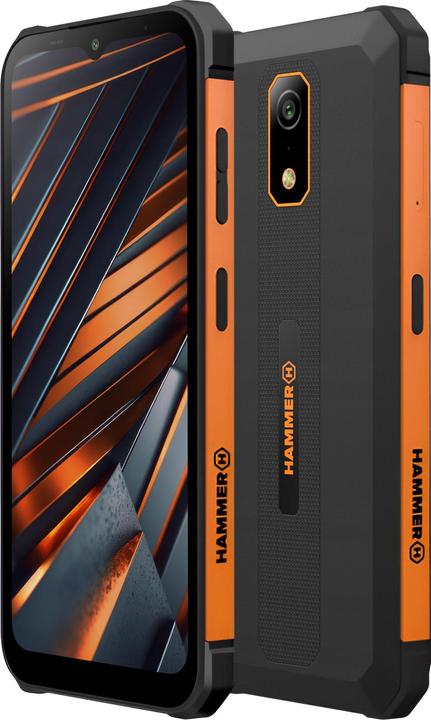 Image du produit Myphone Smartphone Iron Va étanche antichoc etange (64 Go, Noir / Orange, 6.56", Double SIM, 13 Mpx, 4G)