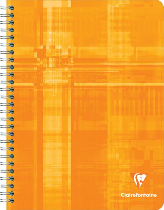 Actual product image Clairefontaine Spiralheft (17 x 22 cm, Checked, Hardcover)