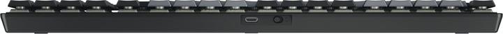 Actual product image CHERRY TAS KW 550 MX LP TKL Layout DE Schwarz (DE, Cable, Wireless)