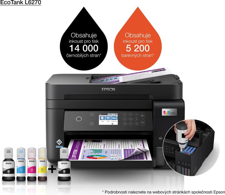 Produktbild Epson EcoTank L6270 (Tintentank)