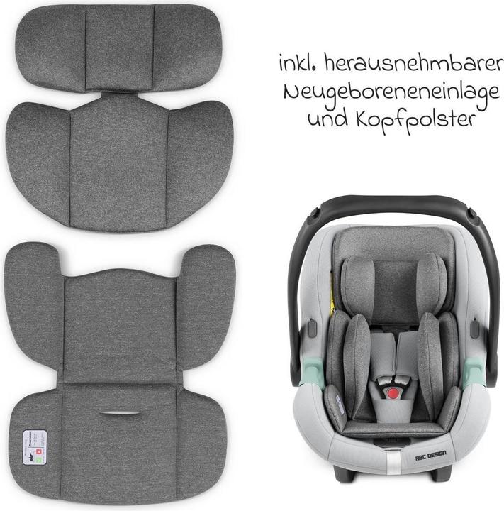 Actual product image ABC Design S Three incl. carrycot (0 Months - 4 years)
