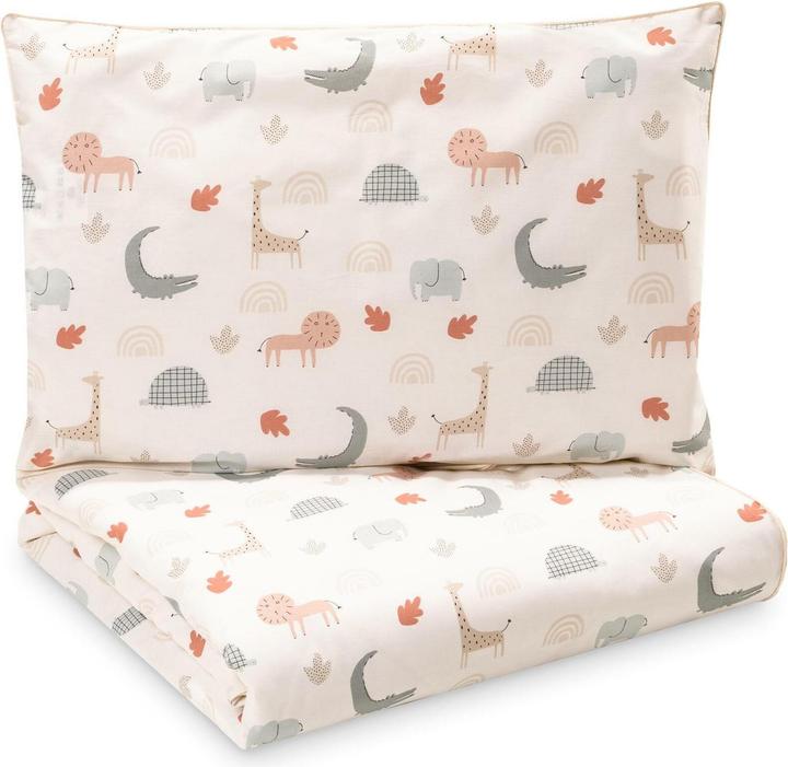 Produktbild Julius Zöllner Kinderbettwäsche Organic Wild Friends 100x135 cm + 40x60 cm