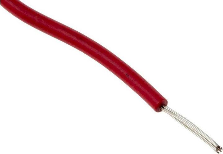 Image du produit RS PRO UL1007 Hook-Up wire 28AWG Red 100m (100 m)