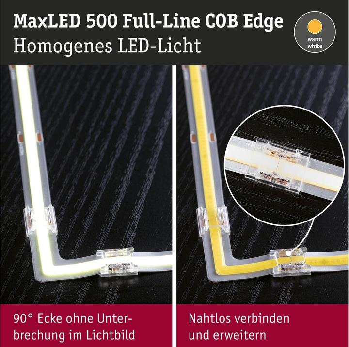 Produktbild Paulmann MaxLED 500 Full-Line COB Stripe Ecke