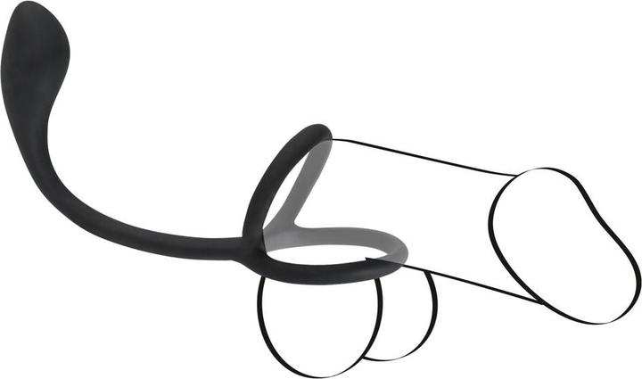 Actual product image Black Velvets Cock & Ball (4 cm)