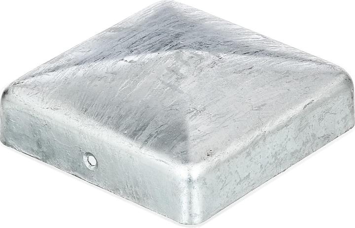 Actual product image GAH Post cap 90x90mm angular flat shape hot-dip galvanised