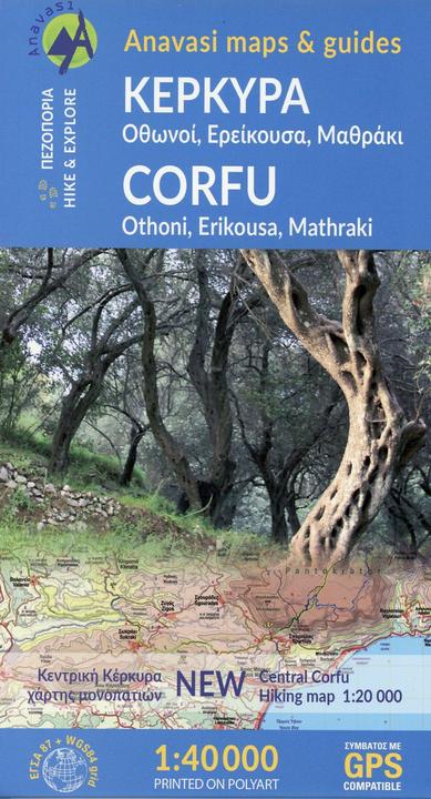 Immagine prodotto Mappa escursionistica 9.4 Corfù
