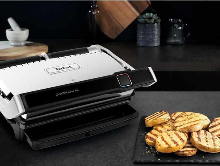Image du produit Tefal Gril de contact OptiGrill+ (GC7178), Noir
