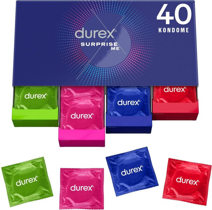 Actual product image Durex Suprise Mix (40 pcs.)