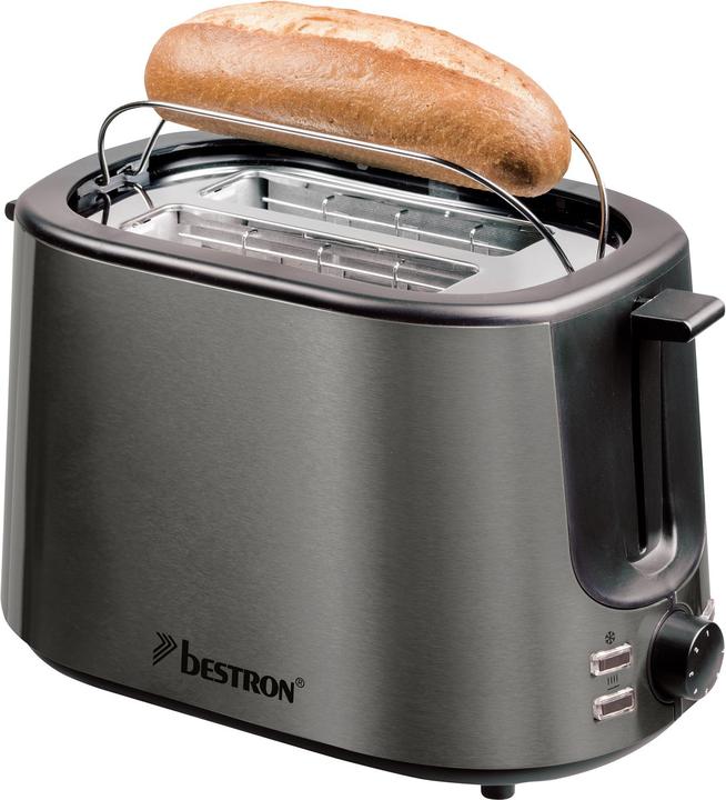 Produktbild Bestron Toaster, 1000 Watt, Titan