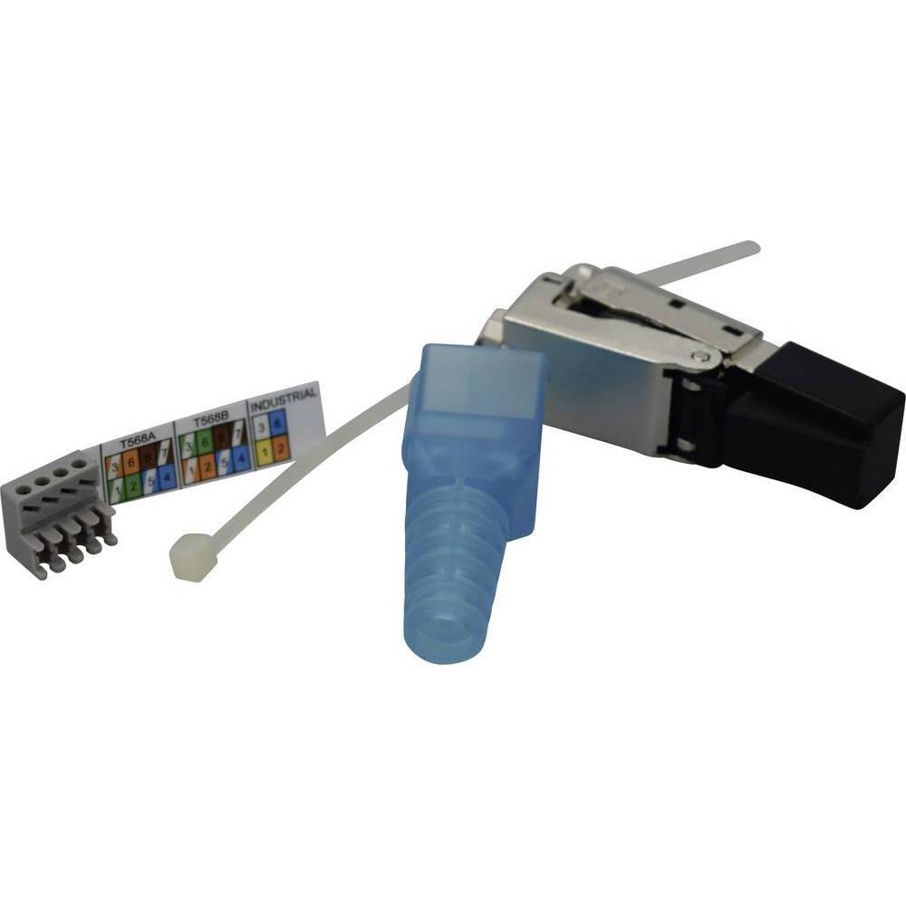 Thumbnail - Komos KFS 500 feldkonfektionierbarer RJ-45 Stecker Cat 6A/EA (CAT6a), Netzwerkkabel