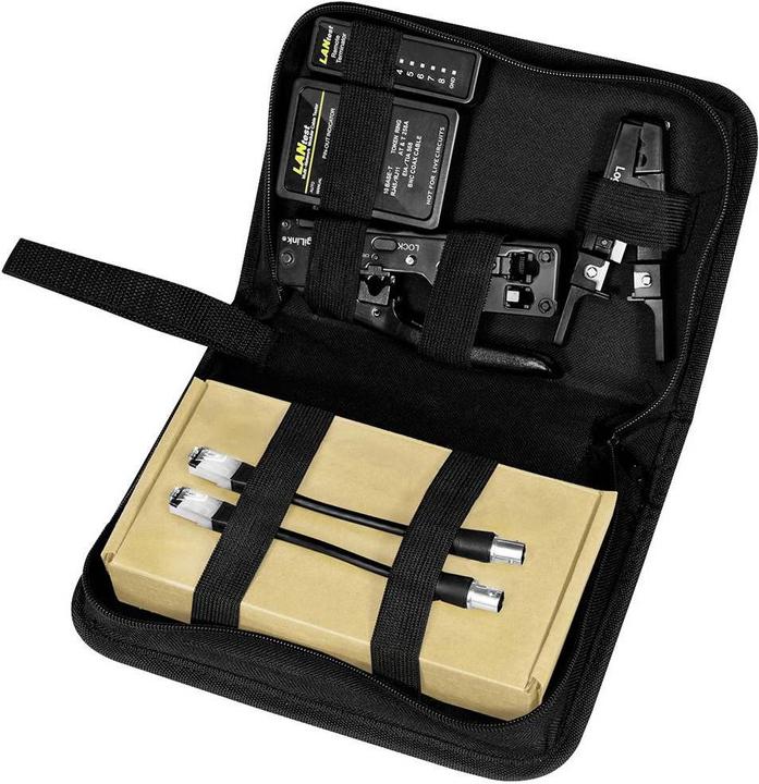LogiLink Netwerkgereedschapsset, 4-delig (Gereedschap)