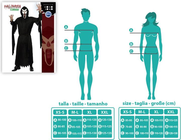 Actual product image Th3 Party Panelling 9695 black (2 pieces) (XL)