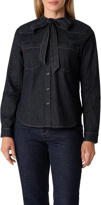 Immagine prodotto Comma Bluse Weiches Denimhemd mit Schluppe (44)