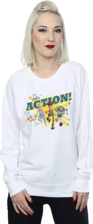 Actual product image Disney Womens/Ladies Toy Story 4 Takin' Action Sweatshirt (S)