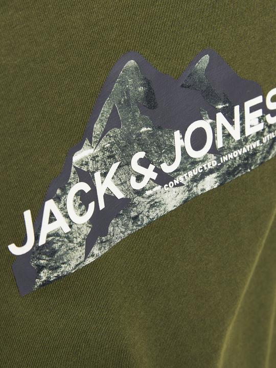 Produktbild Jack & Jones Jcomountain Logo Tee Ss Crew Neck Sn Mni (98)