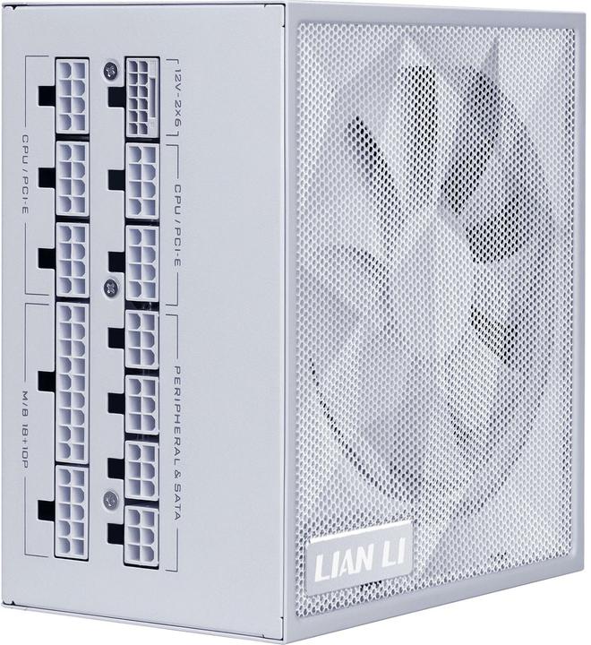 Productafbeelding Lian-Li SX Series 80 PLUS Platinum Netzteil, vollmodular, PCIe 5.1, ATX 3.1 - 1.000 Watt, weiss (1000 W)