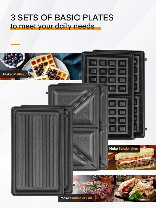 Image du produit Fohere Sandwichmaker 6 in 1