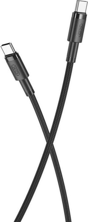 Actual product image xO cable NB-Q199 PD USB-C - USB-C 1,5m 100W black (1.50 m, 100 W)