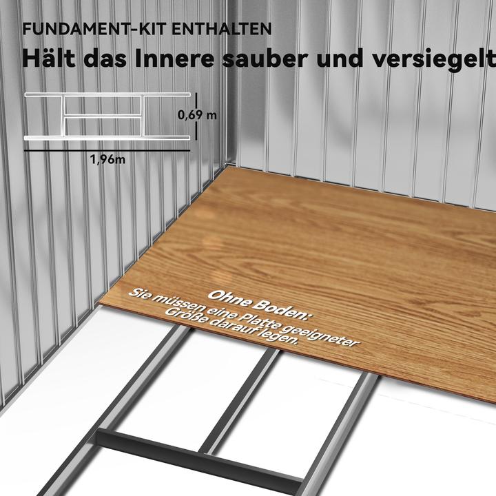 Produktbild Outsunny Gartenschuppen