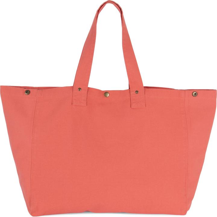 Image du produit Kimood Sac de shopping en coton délavé femme