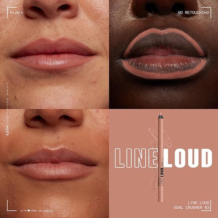 Image du produit NYX Professional Make-Up Ligne Loud (Goal Crusher, Nude)