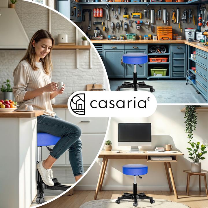 Image du produit Casaria Tabouret roulant