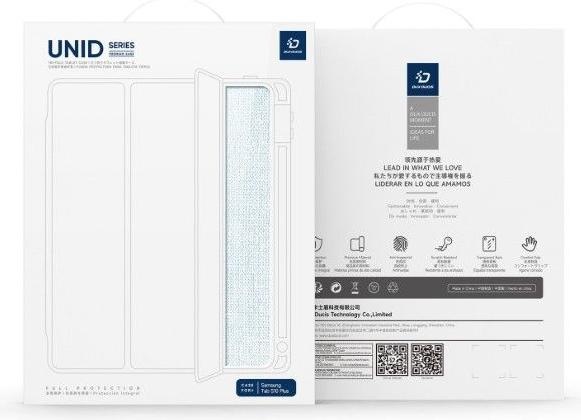 Actual product image Dux Ducis Unid Series Leather Bookcover Cover (Galaxy Tab S9 FE+, Galaxy Tab S10+, Galaxy Tab S9+)