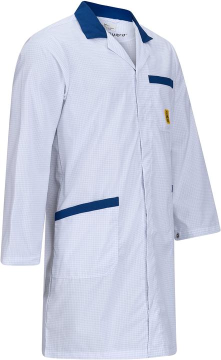 Actual product image Top Swede ESD work coat "Pro-Line, white/blue size M (M)