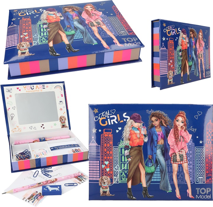 Produktbild Top Model TOPModell Writing Box CITY GIRLS ( 0412704 )