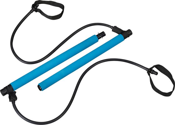 Relaxdays Bâton de Pilates + bandes de résistance (0.03 m)