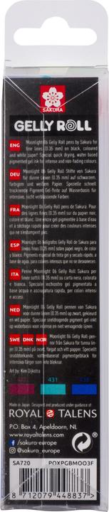 Image du produit Sakura Gel-Tintenroller Gelly Roll Moonlight 06 "Galaxy" (3x)