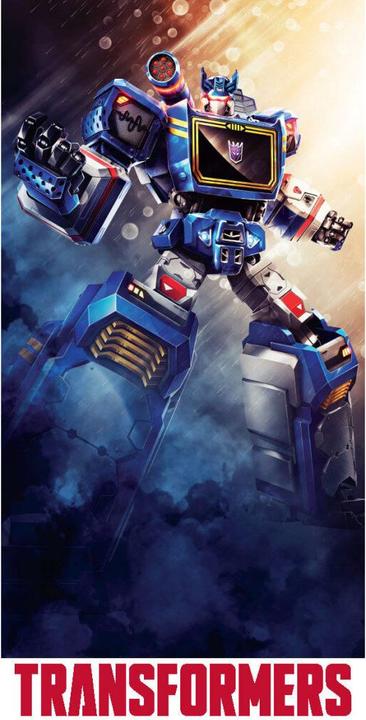 Carbotex Transformers Optimus Badetuch, Strandtuch 70x140cm (70 x 140 cm)