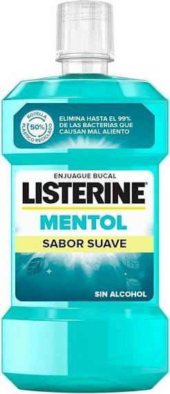 Produktbild Listerine Mild Menthol Zero Mundspülung 750ml (750 ml, Mundwasser)