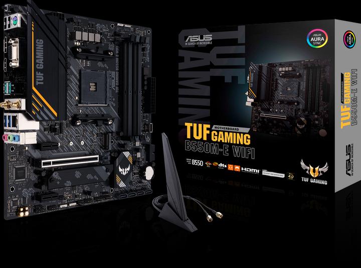 Produktbild ASUS TUF GAMING B550M-E WIFI (AM4, AMD B550, mATX)