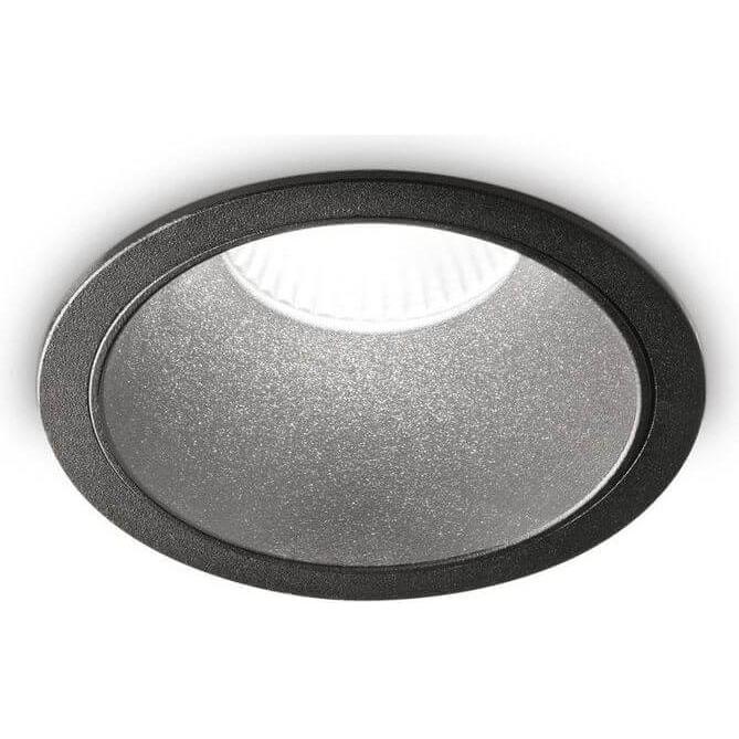 Ideal lux, Wandleuchte + Deckenleuchte, GAME LED Einbauleuchte 11W ⌀85mm Schwarz neutralweiss 267968 (1250 lm)