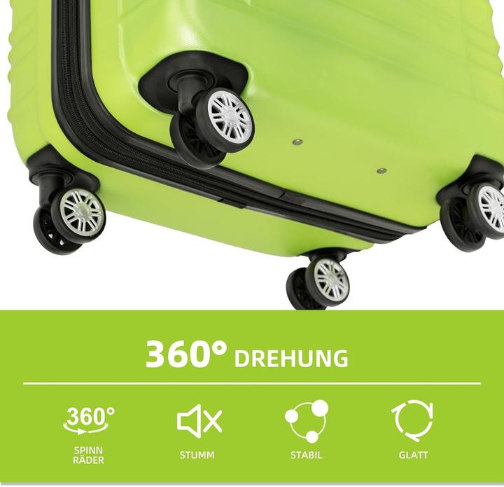 Produktbild Beibye 2088 Zwillingsrollen Hartschalenkoffer, erweiterbar (75 l)